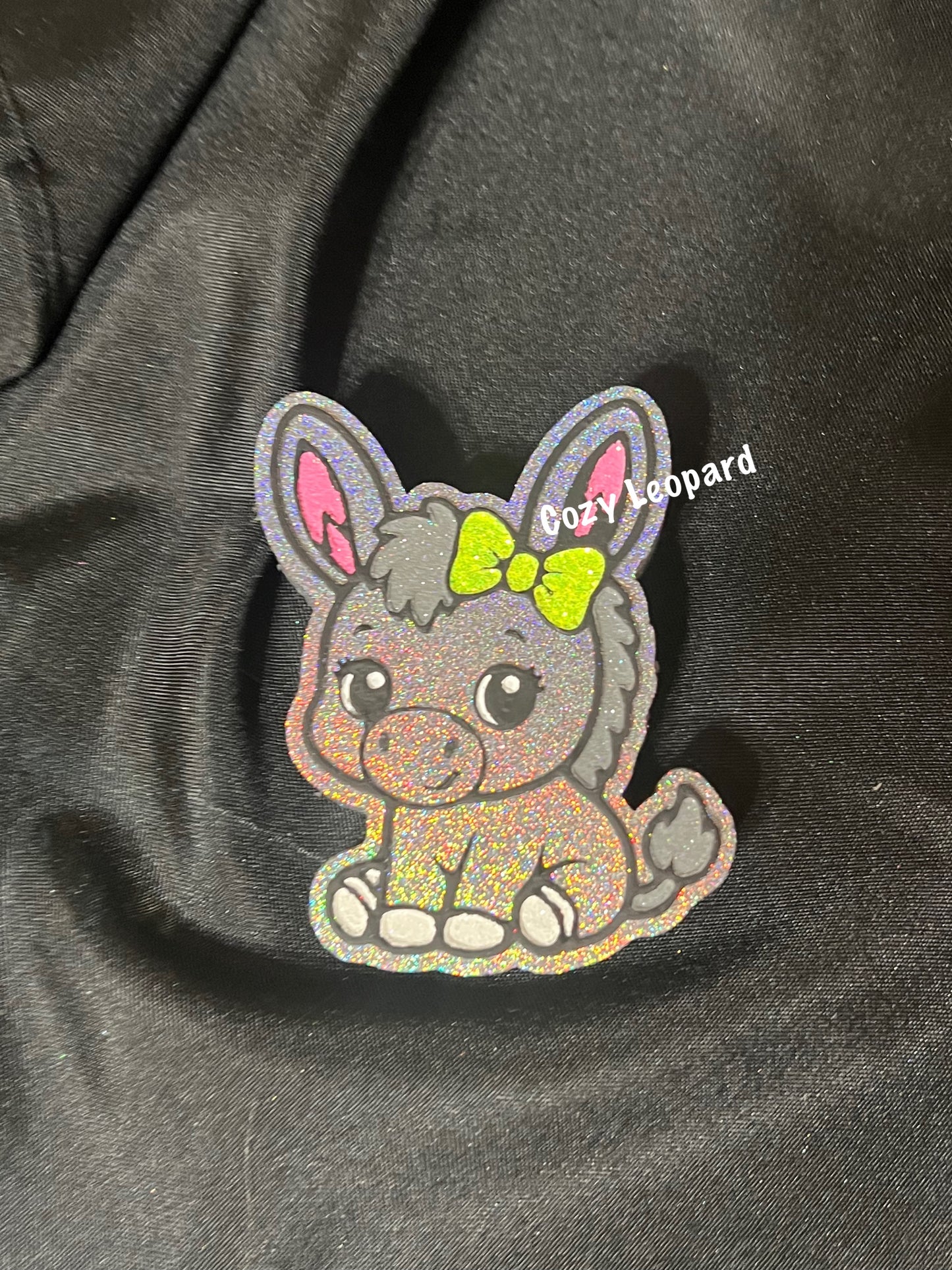 Donkey with bow Car Freshie
