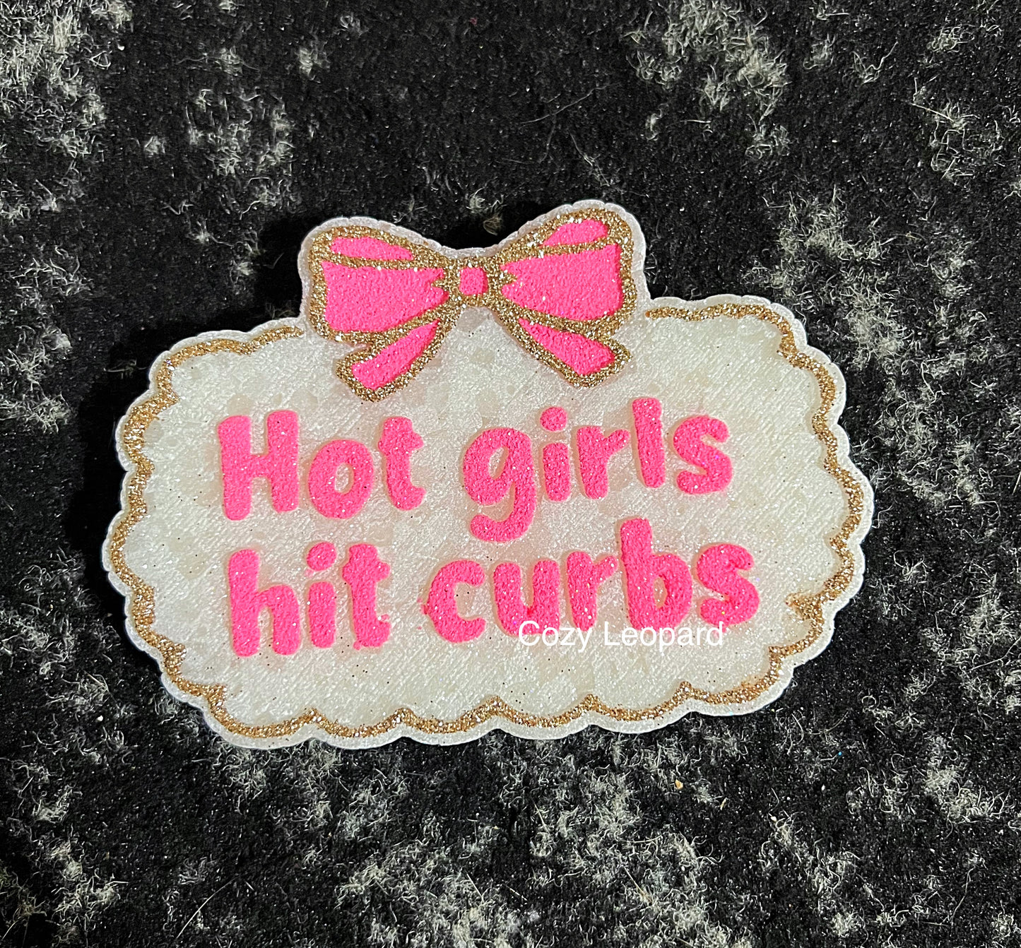 Bow Frame Hot Girls Hit Curbs Car Freshie