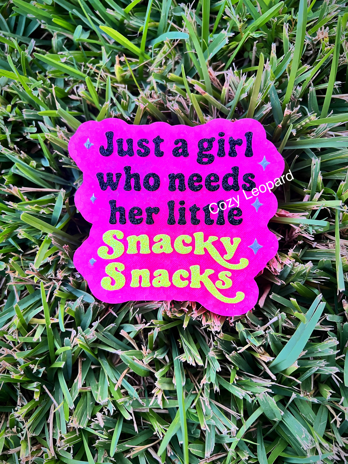 Just A Girl Who Needs Her Little Snacky Snacks Car Freshie