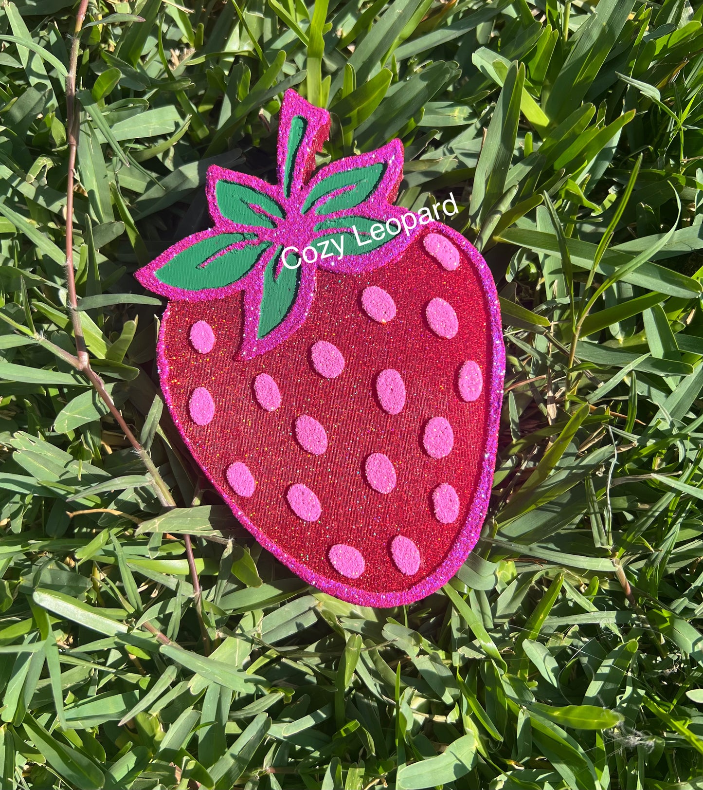 Strawberry Car Freshie