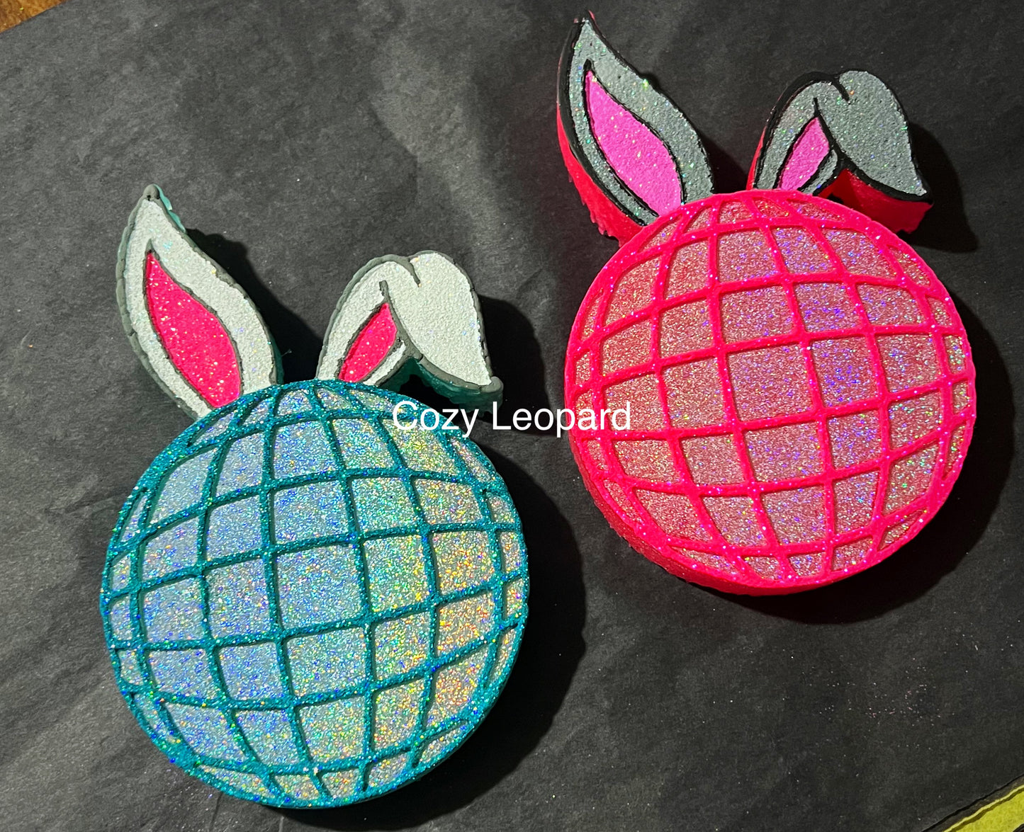 Bunny Ear Disco Car Freshie