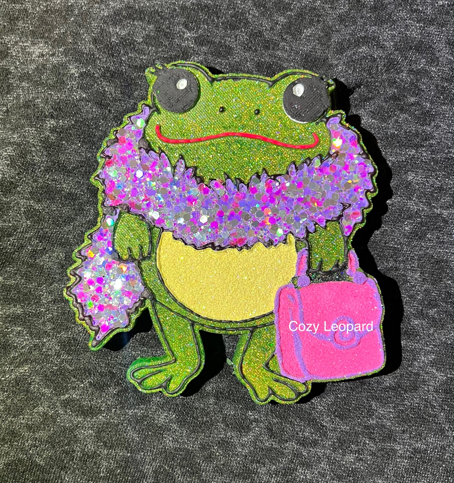Fancy Frog Car Freshie