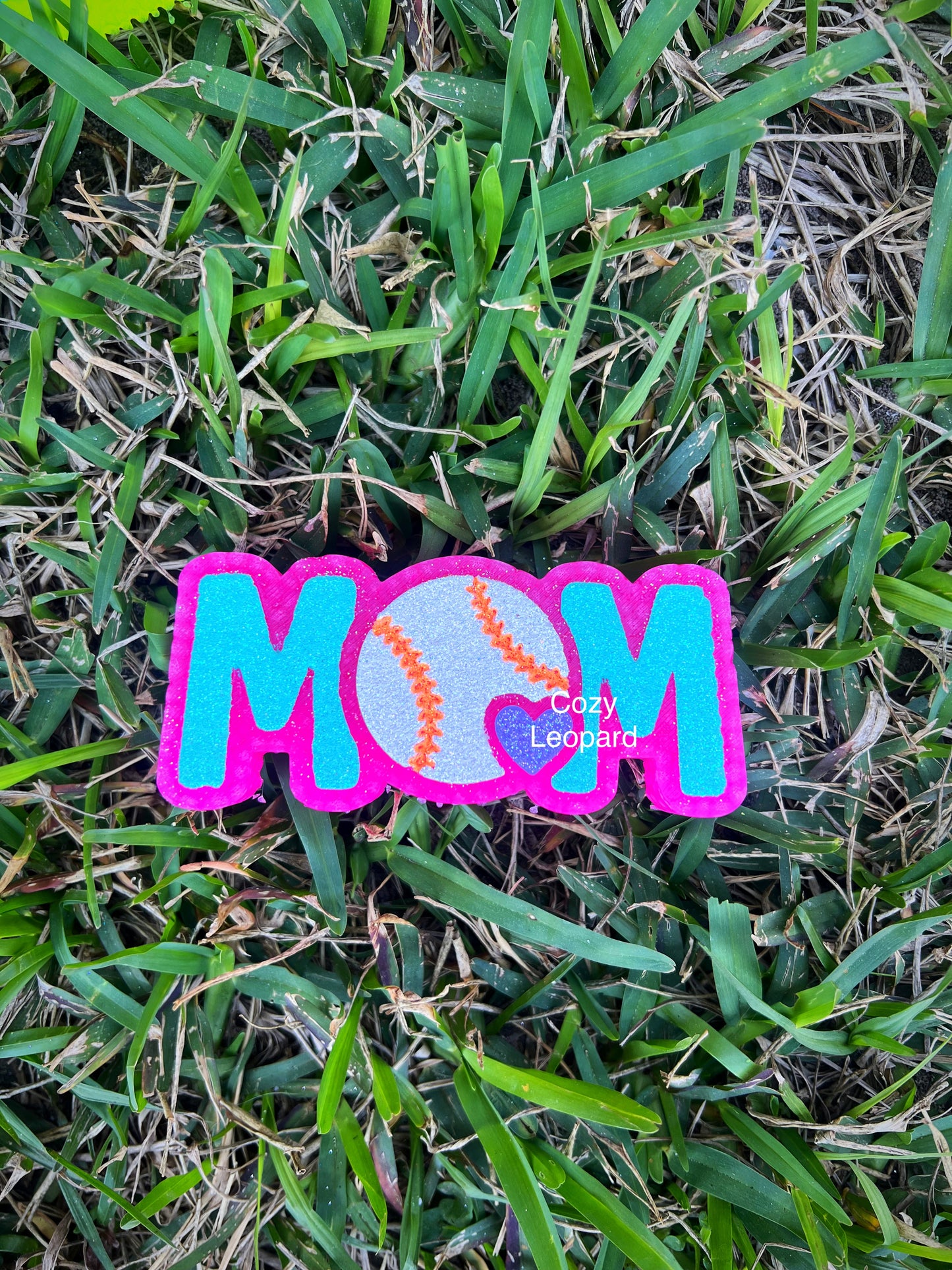 Mom Baseball Car Freshie