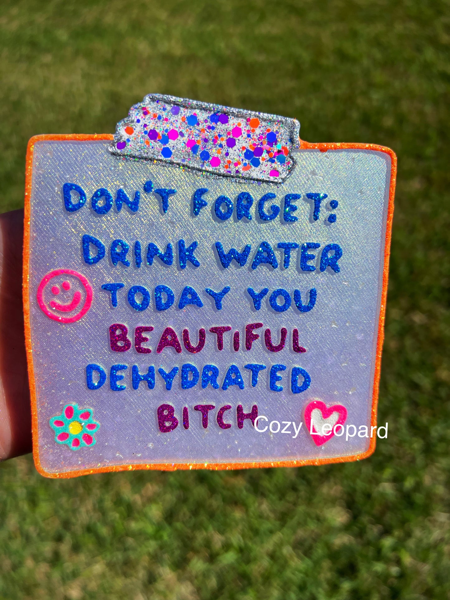 Drink Water B Car Freshie