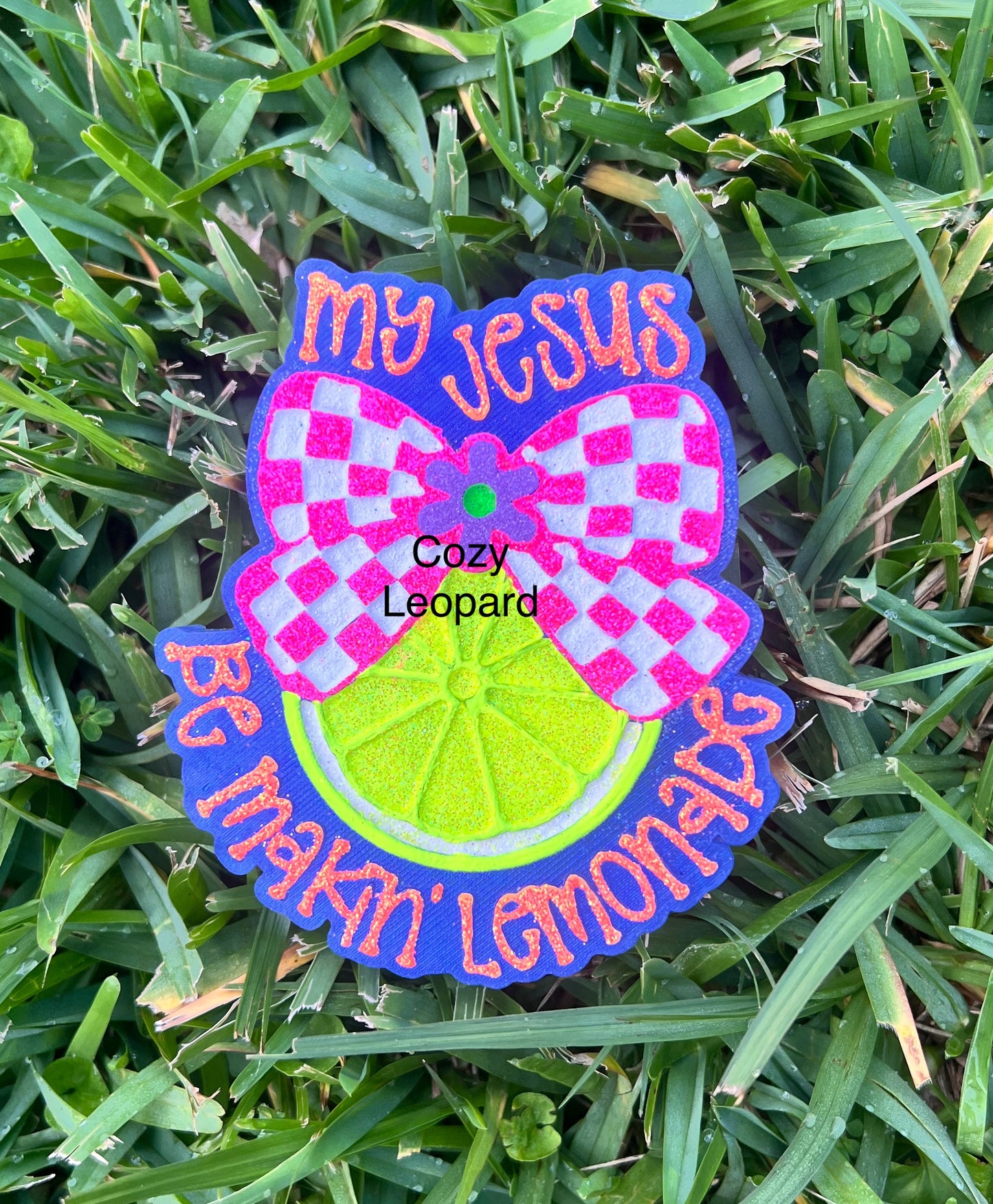 Jesus Lemonade Car Freshie