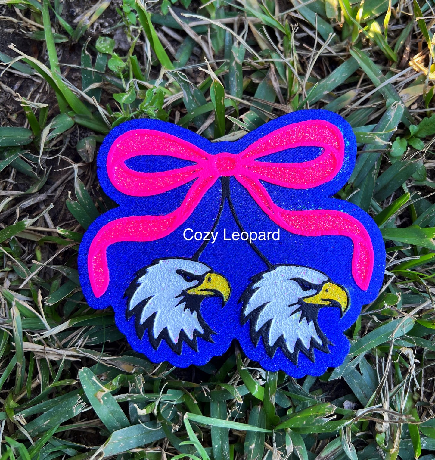Eagle Cherries with Bow Car Freshie
