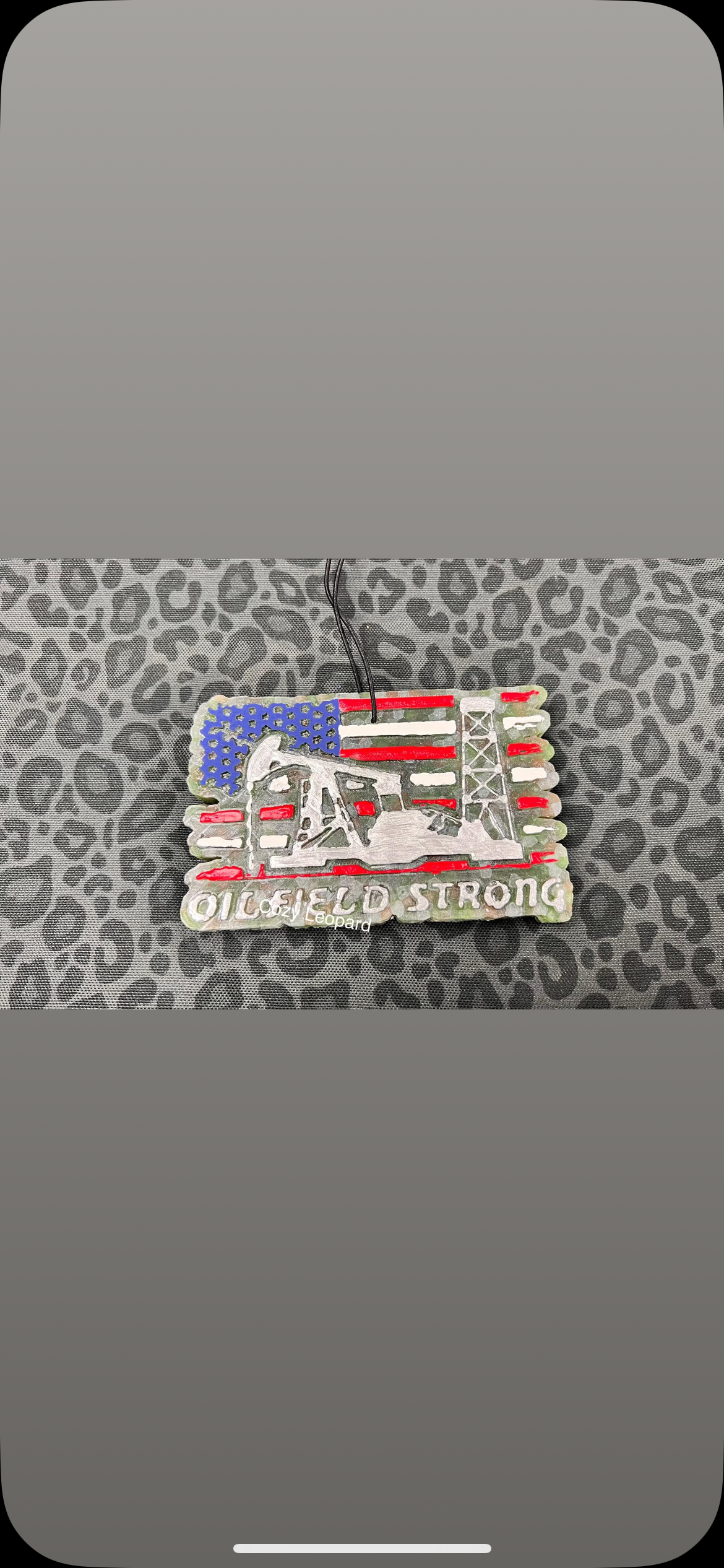 Oilfield Strong Car Freshie