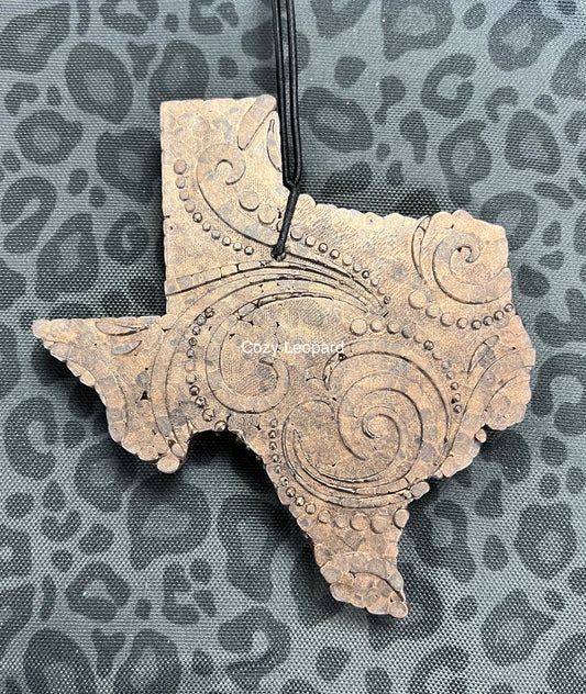 Texas Tooled Car Freshie