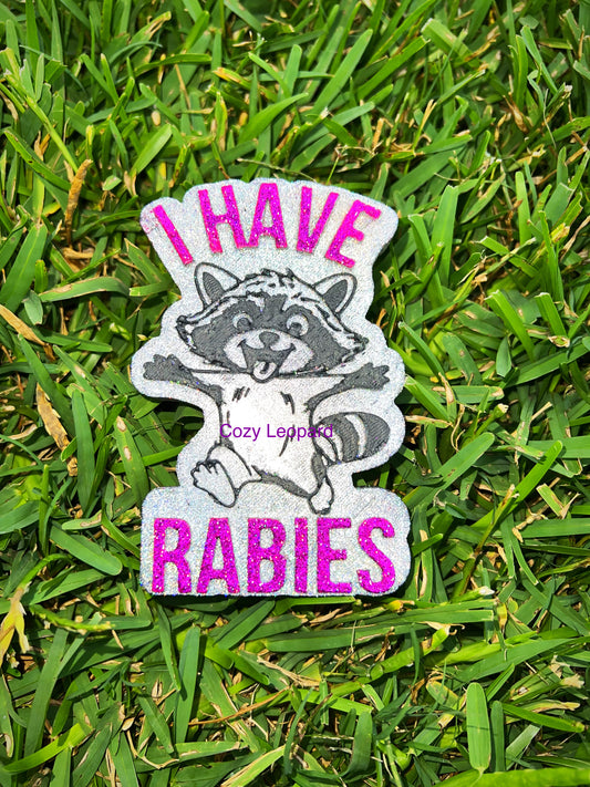 Raccoon Rabies Car Freshie