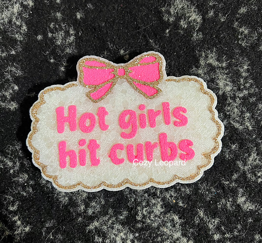 Bow Frame Hot Girls Hit Curbs Car Freshie