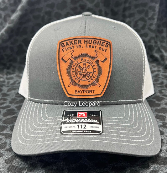 Custom Leather Patch Hat