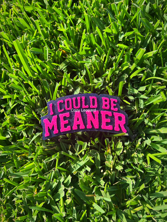 I Could Be Meaner Car Freshie