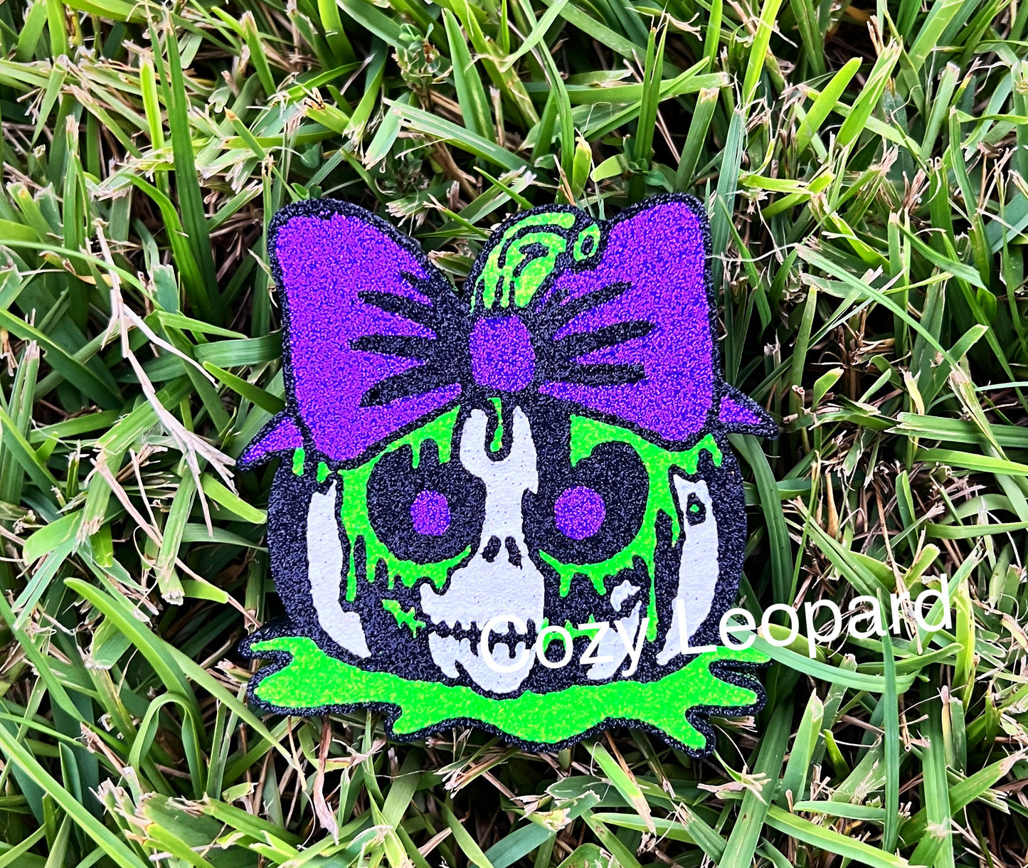 Beetle Spooky Pumpkin Car Freshie