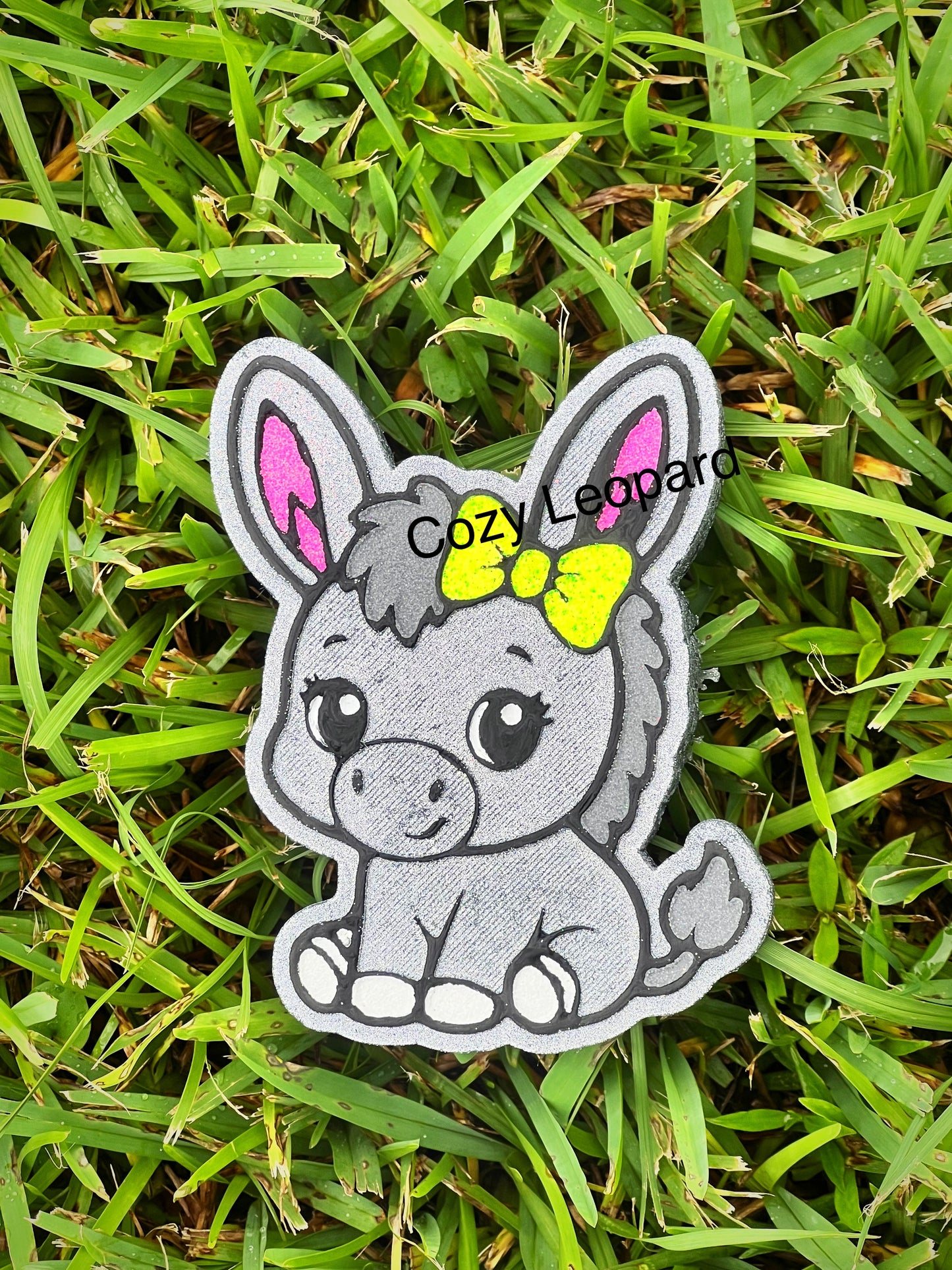 Donkey with bow Car Freshie