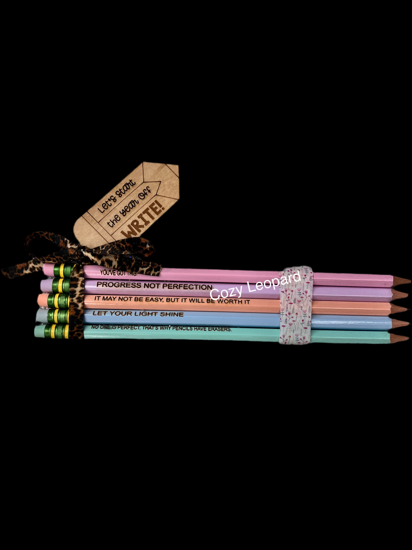 Teacher Appreciation Pencils With Tag