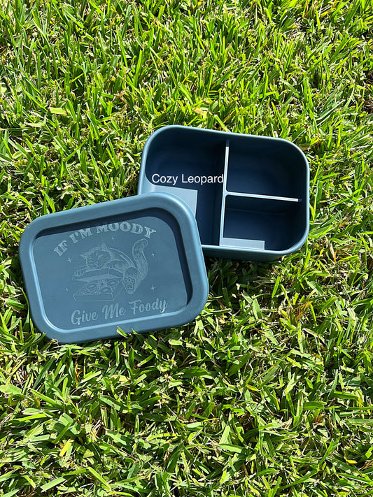 Engraved Silicone Bento Box